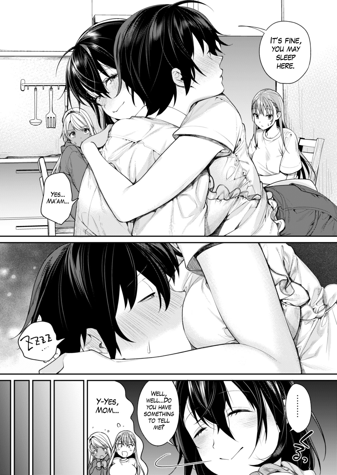 Hentai Manga Comic-The Reason Why I Was Able to Get a Gyaru Mom Girlfriend-Read-6